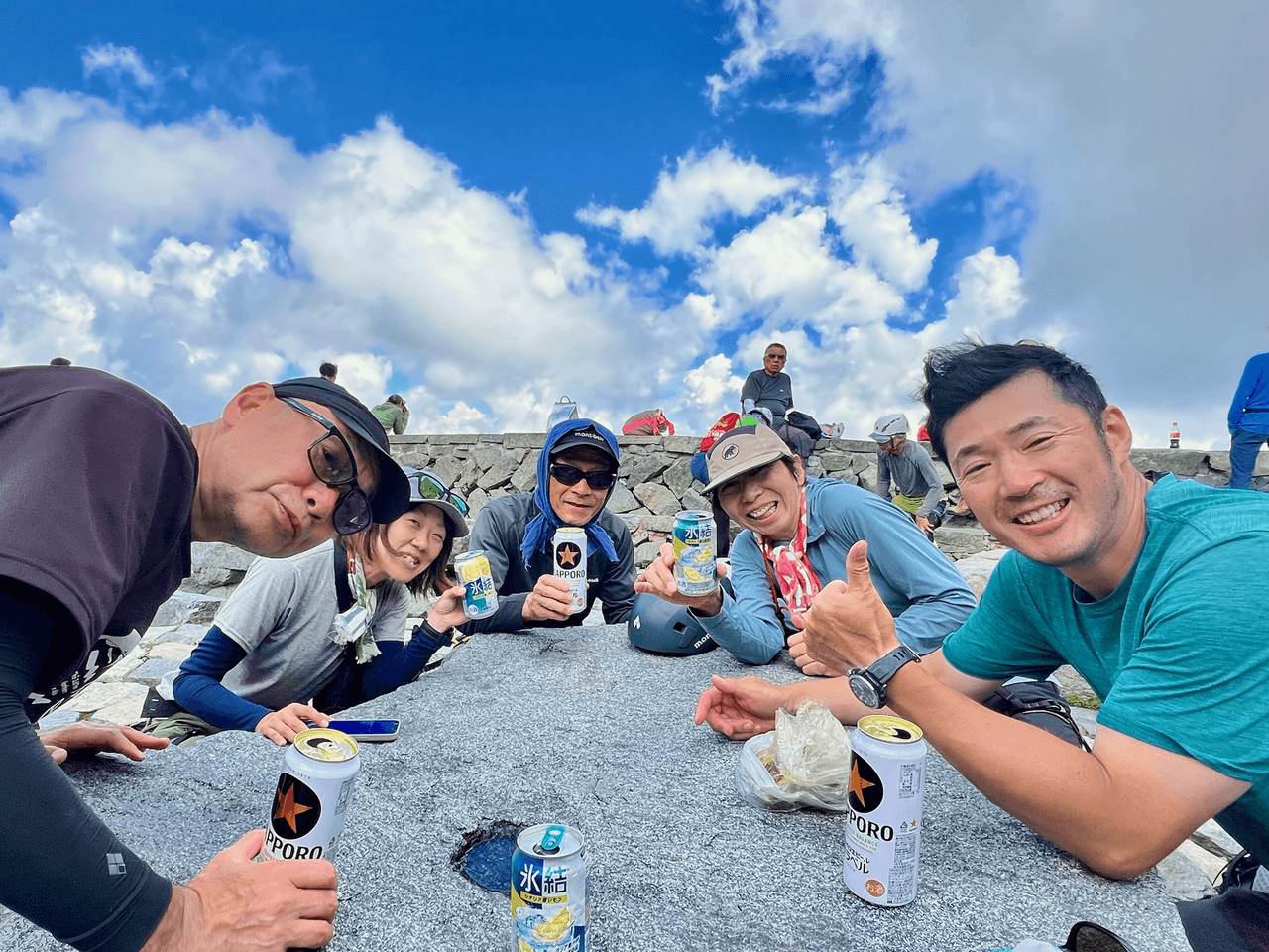 登山道場:ジャンダルム縦走ツアー登山技術指導風景2025年7月