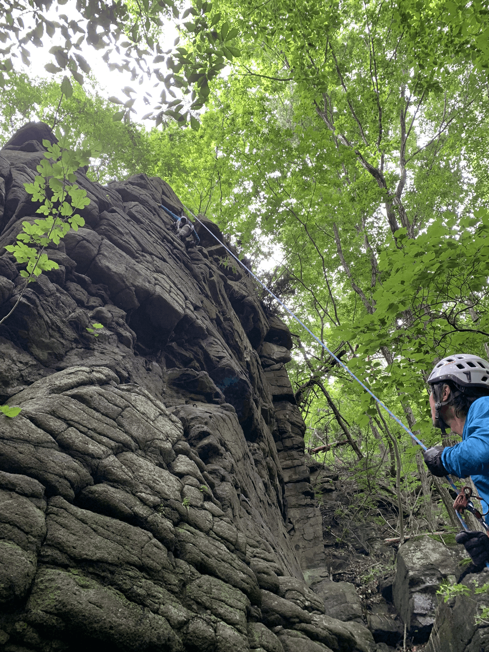 登山道場:佐久志賀クライミング講習