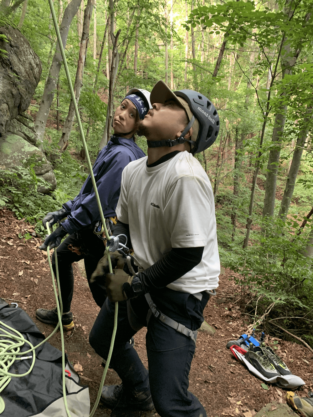 登山道場:佐久志賀クライミング講習