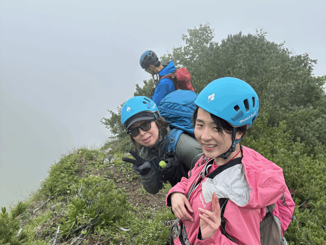 登山道場：南八ヶ岳阿弥陀岳バリエーション登山講習風景/2025年8月9日
